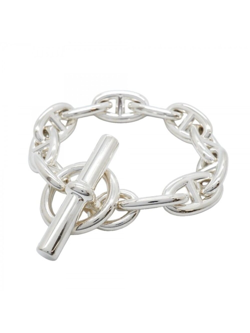 Hermes Bracelet Chaine D'ancre GM Silver